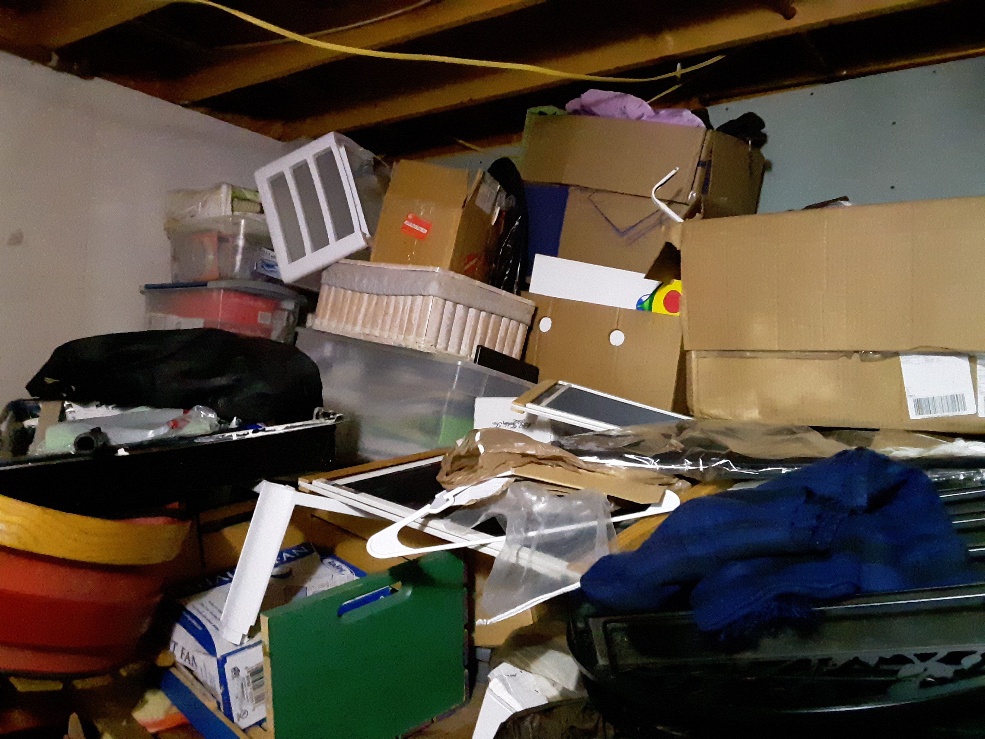 Lots of corner clutter before we cleared it!