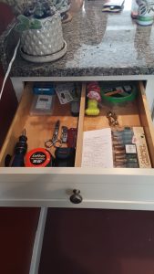 The second junk drawer, clutter-free!