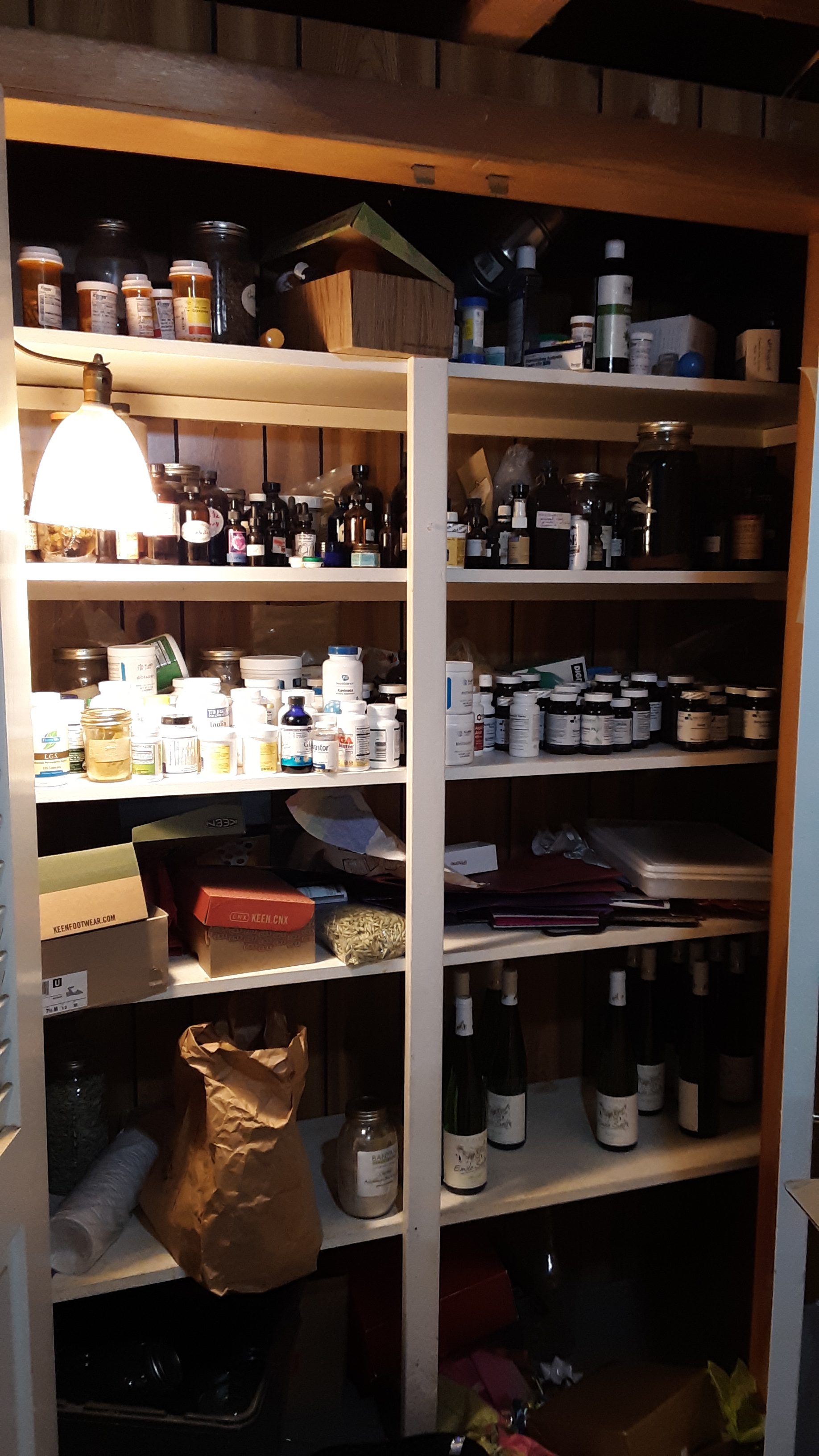 Basement Clutter – Medicines and Remedies “Treated”!